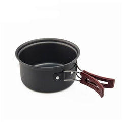 Camping cookware set aluminum – Pick N Drop outdoor gift USA Europe