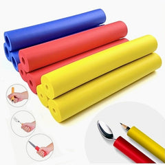 Rubber grip hose for pen and tableware – soft non-slip 10mm 18mm front view