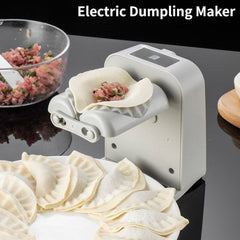Electric dumpling maker machine – automatic USB kitchen gadget front view