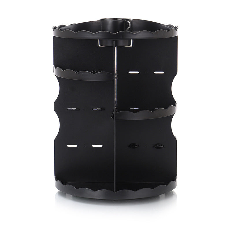 360 rotating cosmetics storage box – brushes shampoo conditioner storage