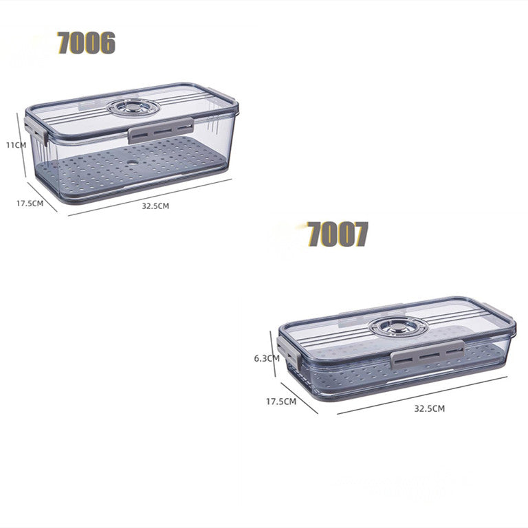 Refrigerator storage box food grade PET – Pick N Drop kitchen gift USA Europe