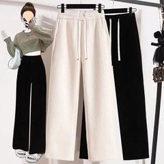 Fashionable High-looking Wide-leg Pants For Women