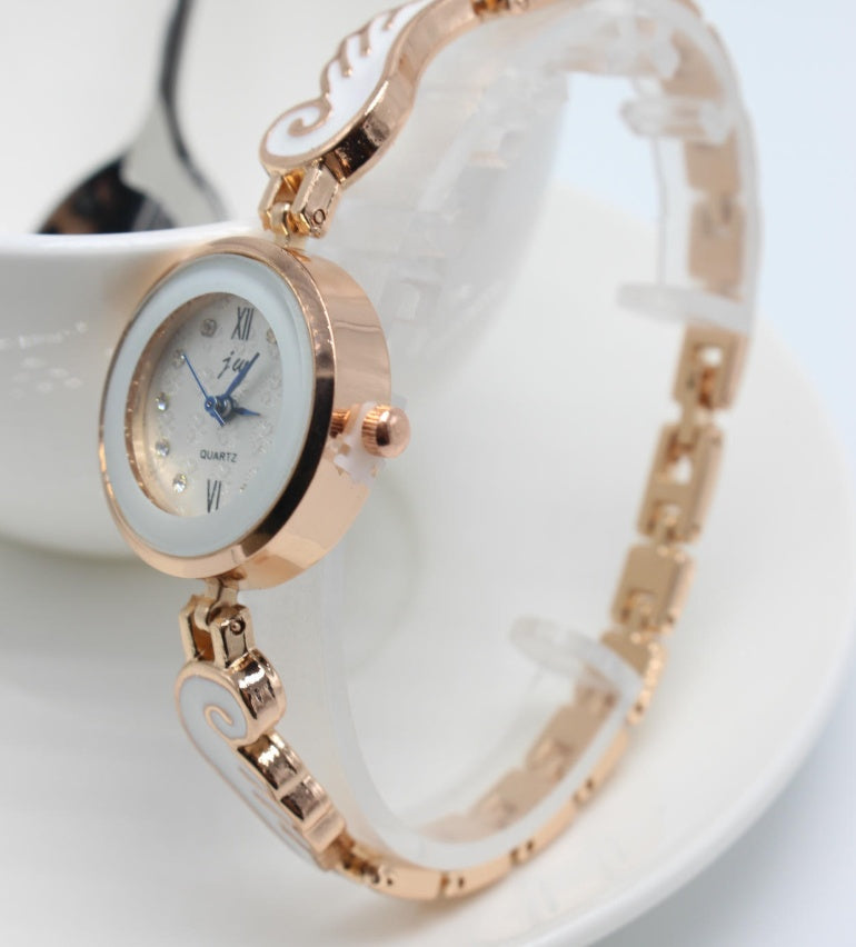 Angel  Female Quartz Bracelet Ladies Student High-grade Steel Belt Watch Fashion Watch