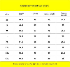 Striped Digital Printed Shirt Men's Clothing