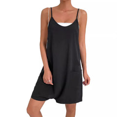 Jumpsuit Fashion Clothing Lace Pockets