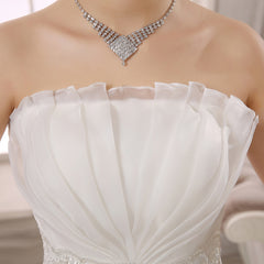 2021 Spring Autumn Wedding dress new bride wedding dress size Korean women slim lace Qi special offer