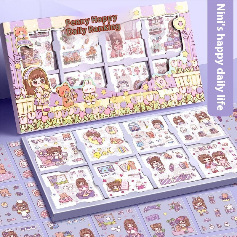 Waterproof cartoon stickers pack 200 pcs – Pick N Drop gift USA Europe