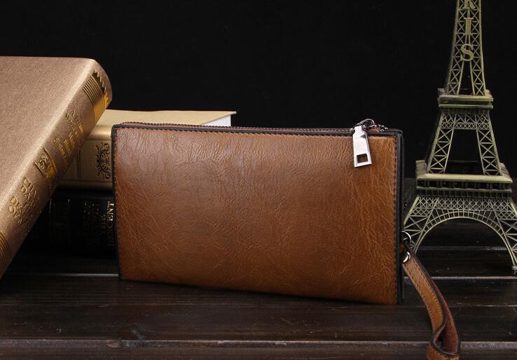 Leather phone wallet bag for men – Pick N Drop everyday gift USA Europe