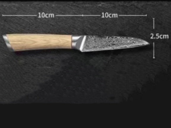 Damascus kitchen knife set – Pick N Drop premium gift USA Europe