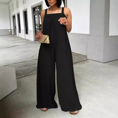 Women's Casual Wide-leg Jumpsuit