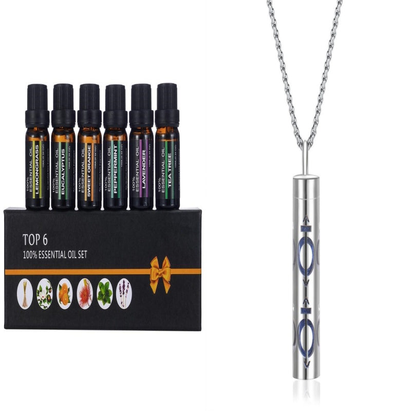 Aromatherapy essential oil set 6 pack – Pick N Drop wellness gift USA Europe