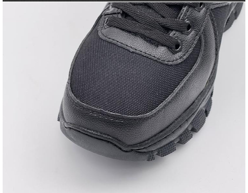 Winter snow boots for men – sizes 39-46 grass wool design side view