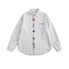 Fashion Retro Plaid Long Sleeve Shirt Men's Shirt