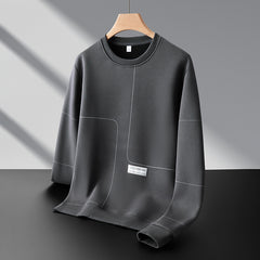 Men's Loose Round Neck Casual Versatile Pullover Sweatshirt