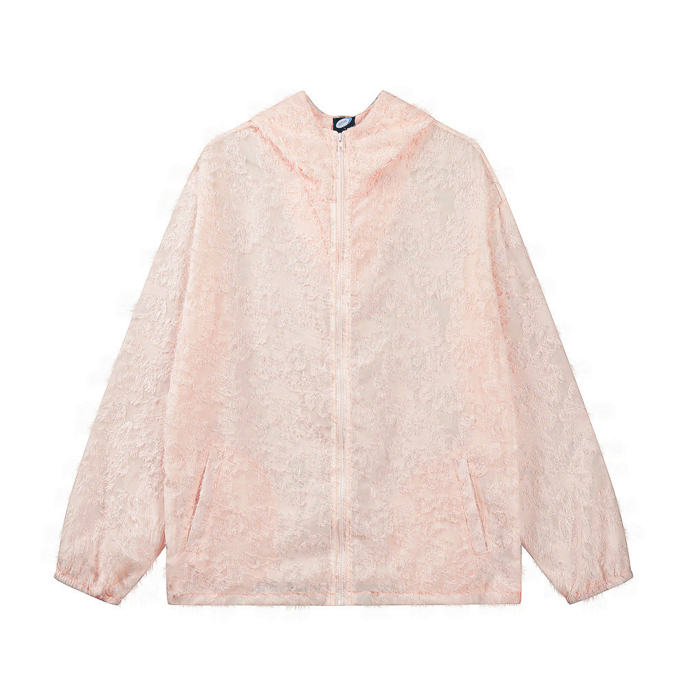 Sun Protection Clothing Solid Color Jacket