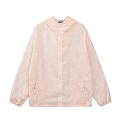 Sun Protection Clothing Solid Color Jacket