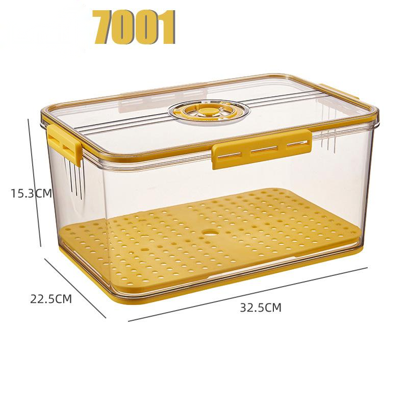 Refrigerator storage box food grade PET – leftover meal prep storage