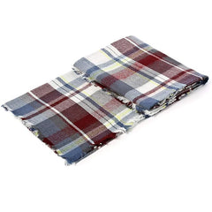 59 X 59in Women Scarf Plaid Tassel Soft Warm Blanket Scarves Womens Shawl Wraps