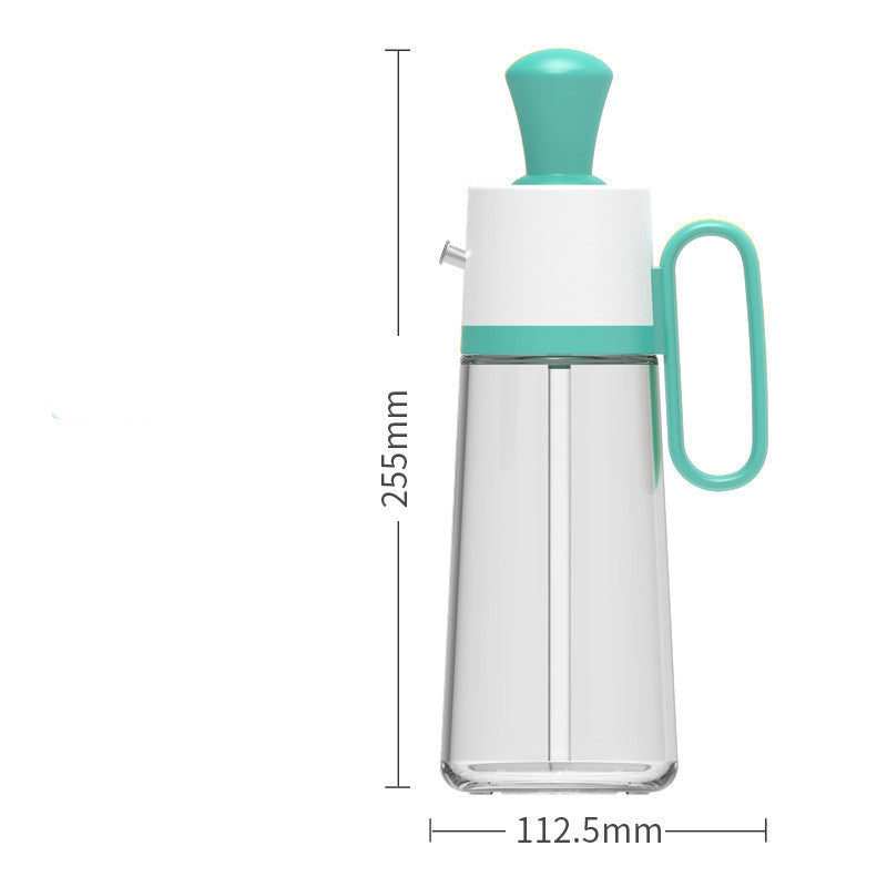 2-in-1 oil dispenser bottle with brush – Pick N Drop kitchen gift USA Europe