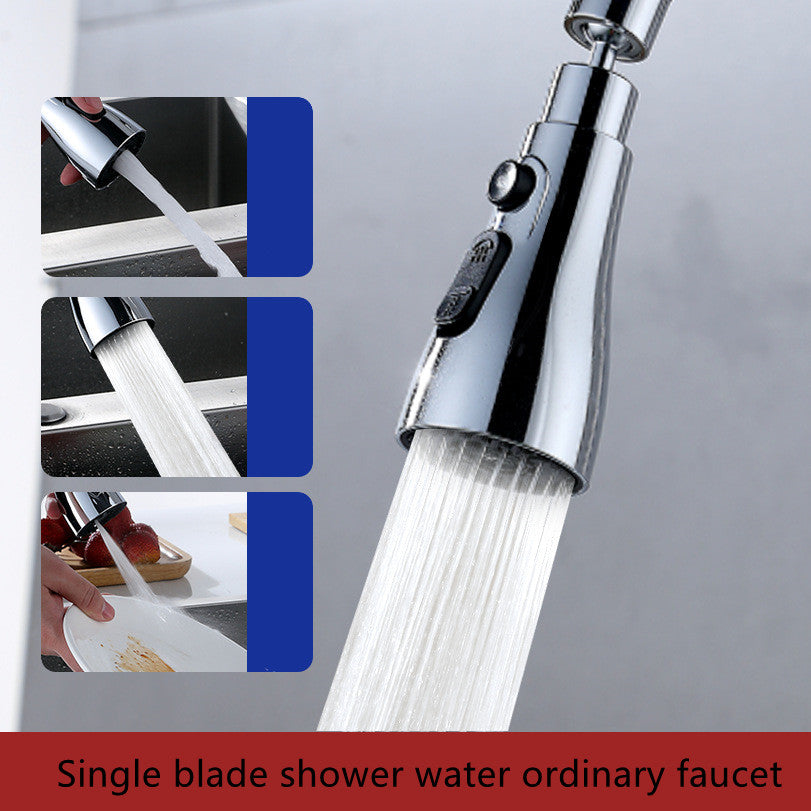 360 degree rotating faucet sprayer – all copper spool durable detail