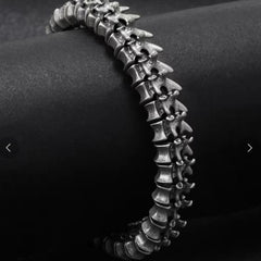 Titanium Steel Keel Bracelet Men's European And American Hip-hop Street