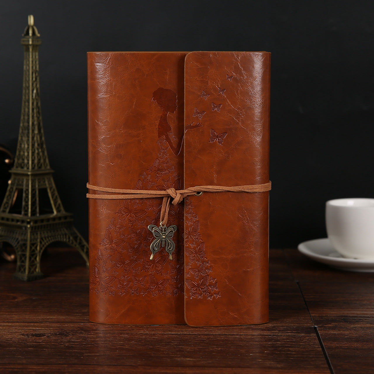 Retro kraft paper notepad – desk journaling writing stationery