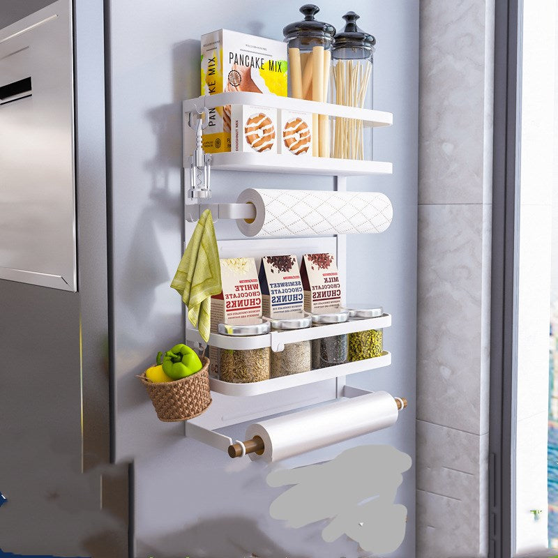 Magnetic refrigerator side shelf kitchen – Pick N Drop kitchen gift USA Europe