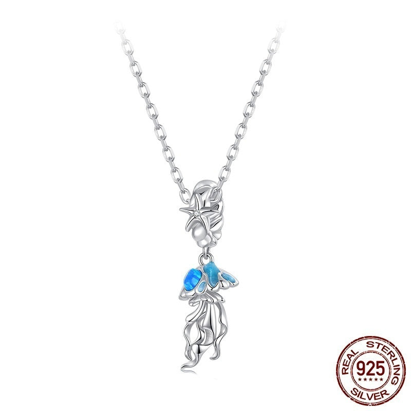 Fantasy Jellyfish Pendant Ocean Style