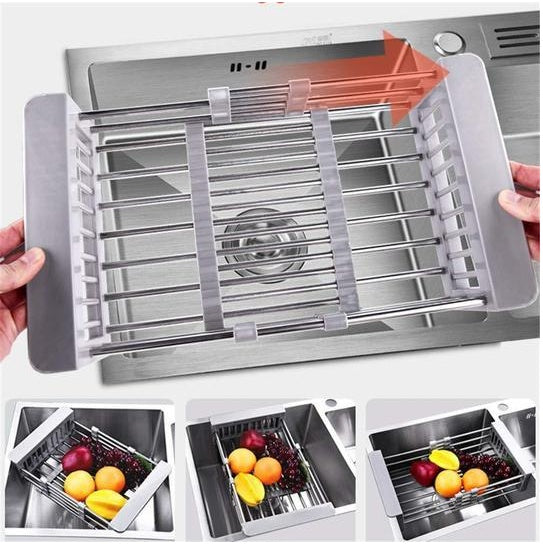 Kitchen sink drain basket – anti-corrosion flexible stainless steel