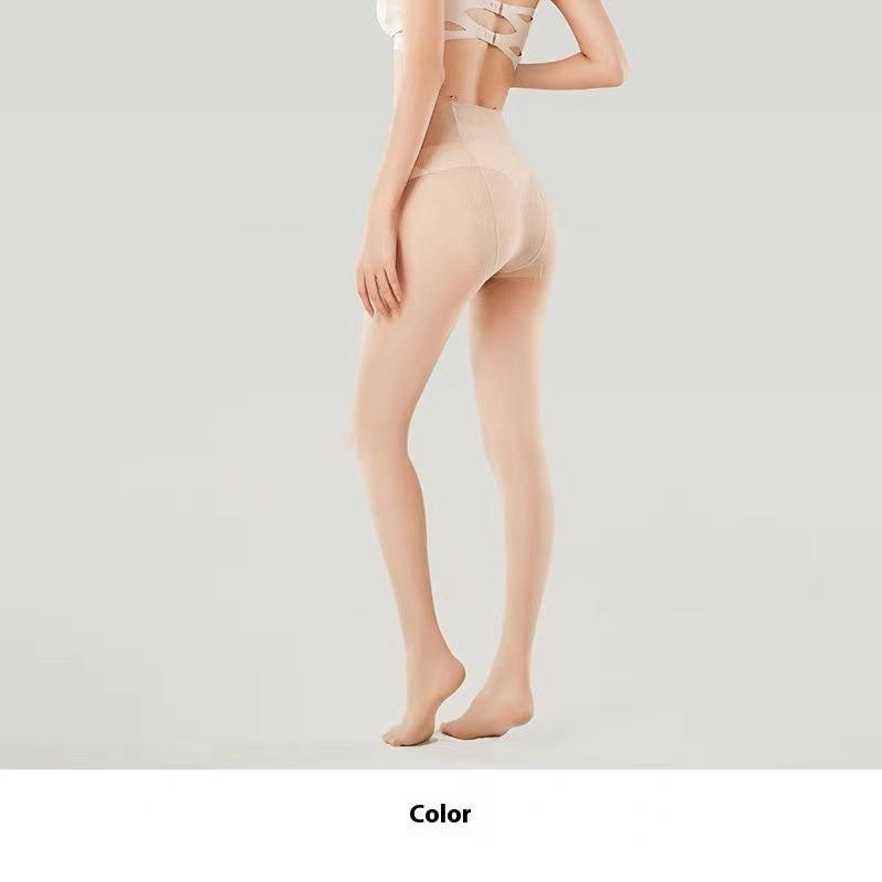 0D Black Silk Stockings Ultrathin Black Pantyhose