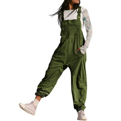 Working Bib Top Pants Amazon Fashion Leisure Tappered Jumpsuit