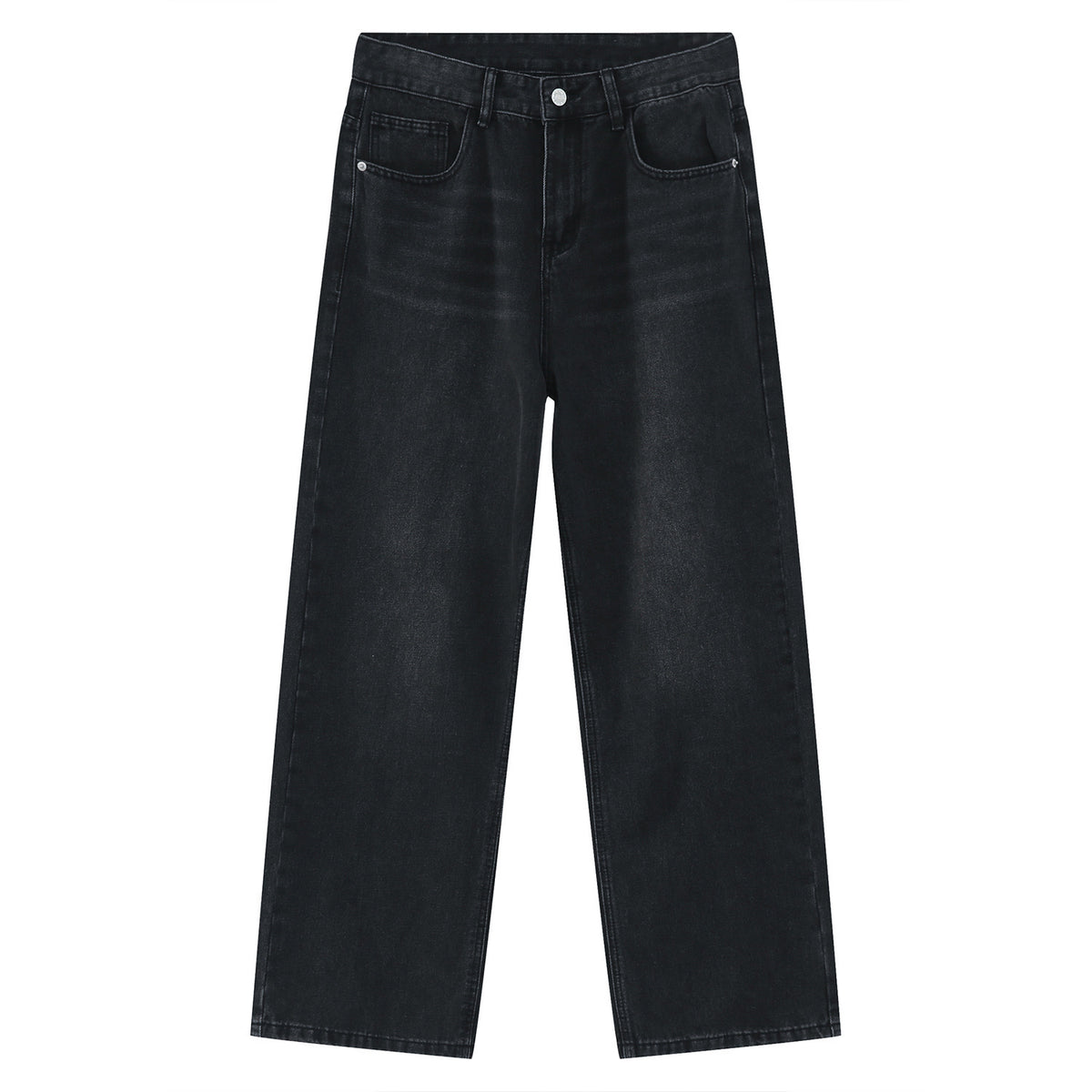 Retro Colored Series Wide Leg Pants Straight Loose Women