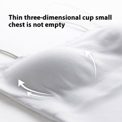 Women's Summer Inner Wear Bra Strap Bra Pad Back Shaping Base Tube Top