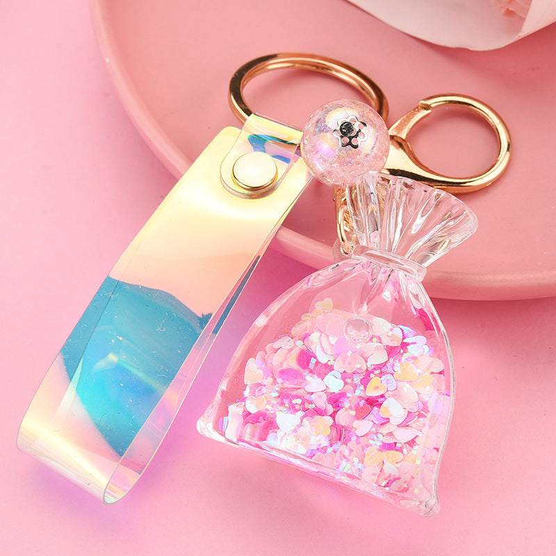 Simple Personality Cute Girl Bag Pendant