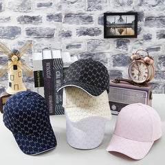 Korean Style Printed Baseball Cap Boy And Girl Sunshade