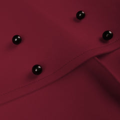 V-neck Short Sleeve Stitching High Waist Plus Size Ruffle Dress Women