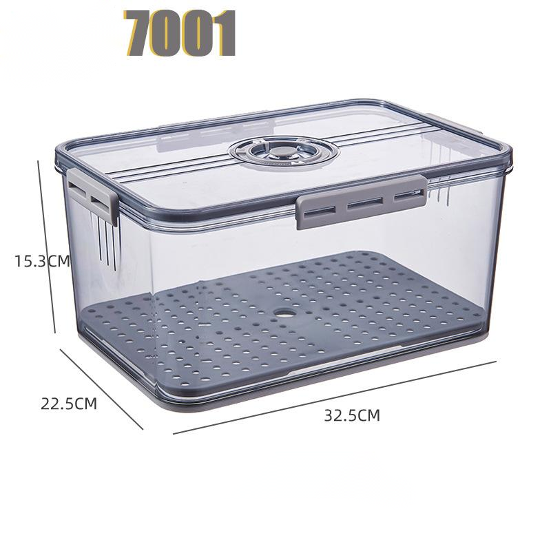Refrigerator storage box food grade PET – fruit vegetable storage use