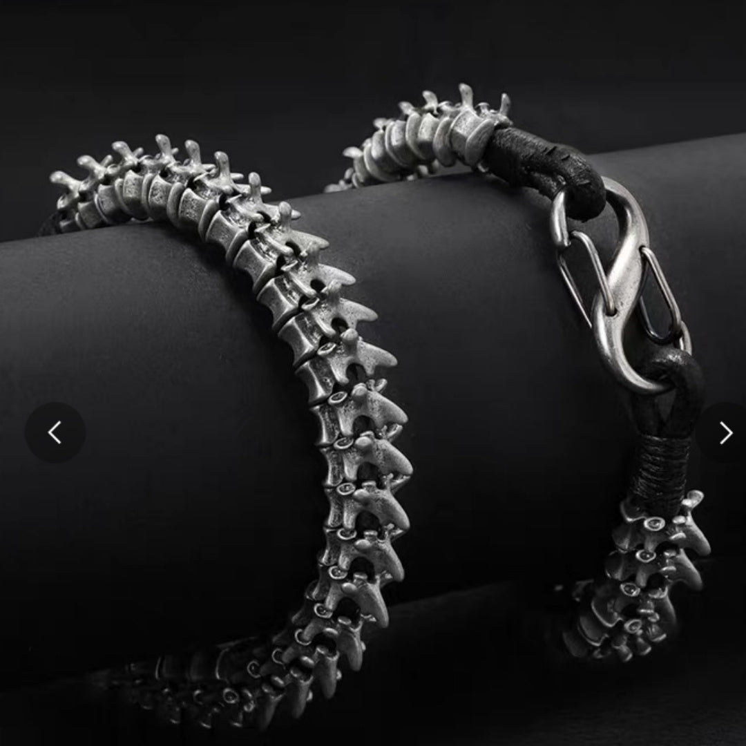 Titanium Steel Keel Bracelet Men's European And American Hip-hop Street