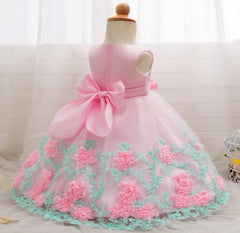 spring and summer girls princess dress wedding dress flower girl dress dress child performance birthday pettiskirt