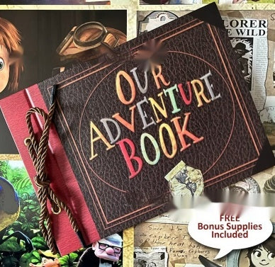 Adventure photo album scrapbook – Pick N Drop gift USA Europe