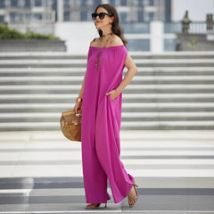 Women's Casual One-piece Lantern Wide-leg Pants