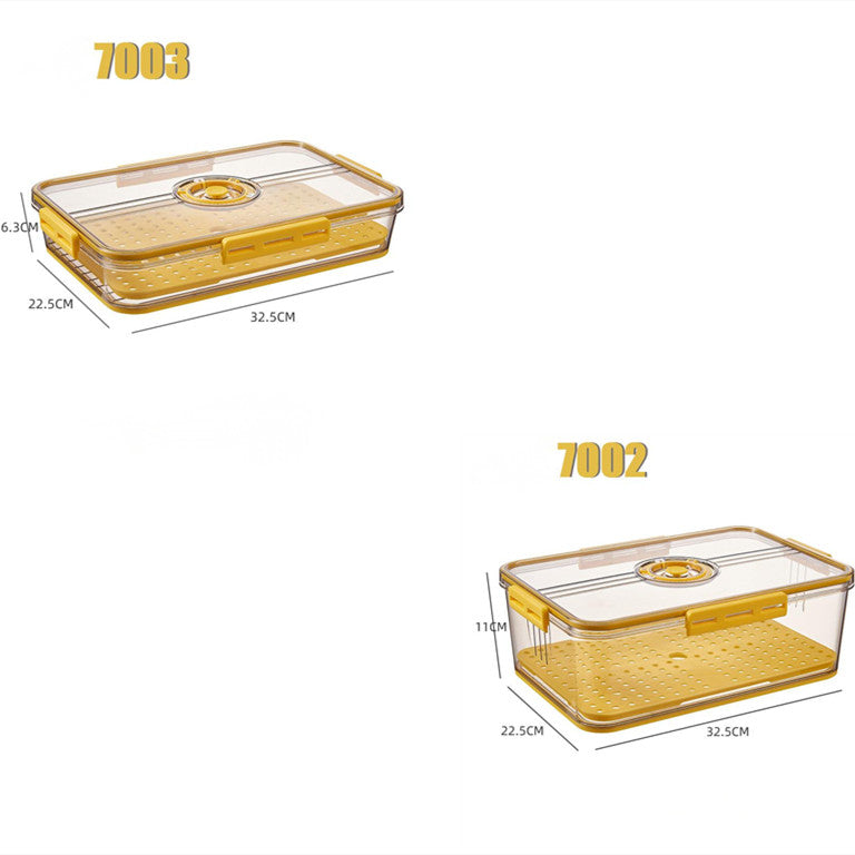 Refrigerator storage box food grade PET – Pick N Drop kitchen gift USA Europe