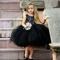 Princess Flower Girl Tutu Style Party Dress