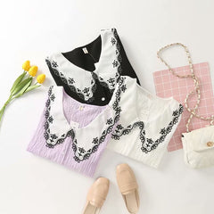 Women's Blouse With Fat And Western Style Long-sleeved Shirt