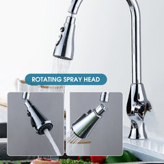 360 degree rotating faucet sprayer – yellow matte black color options
