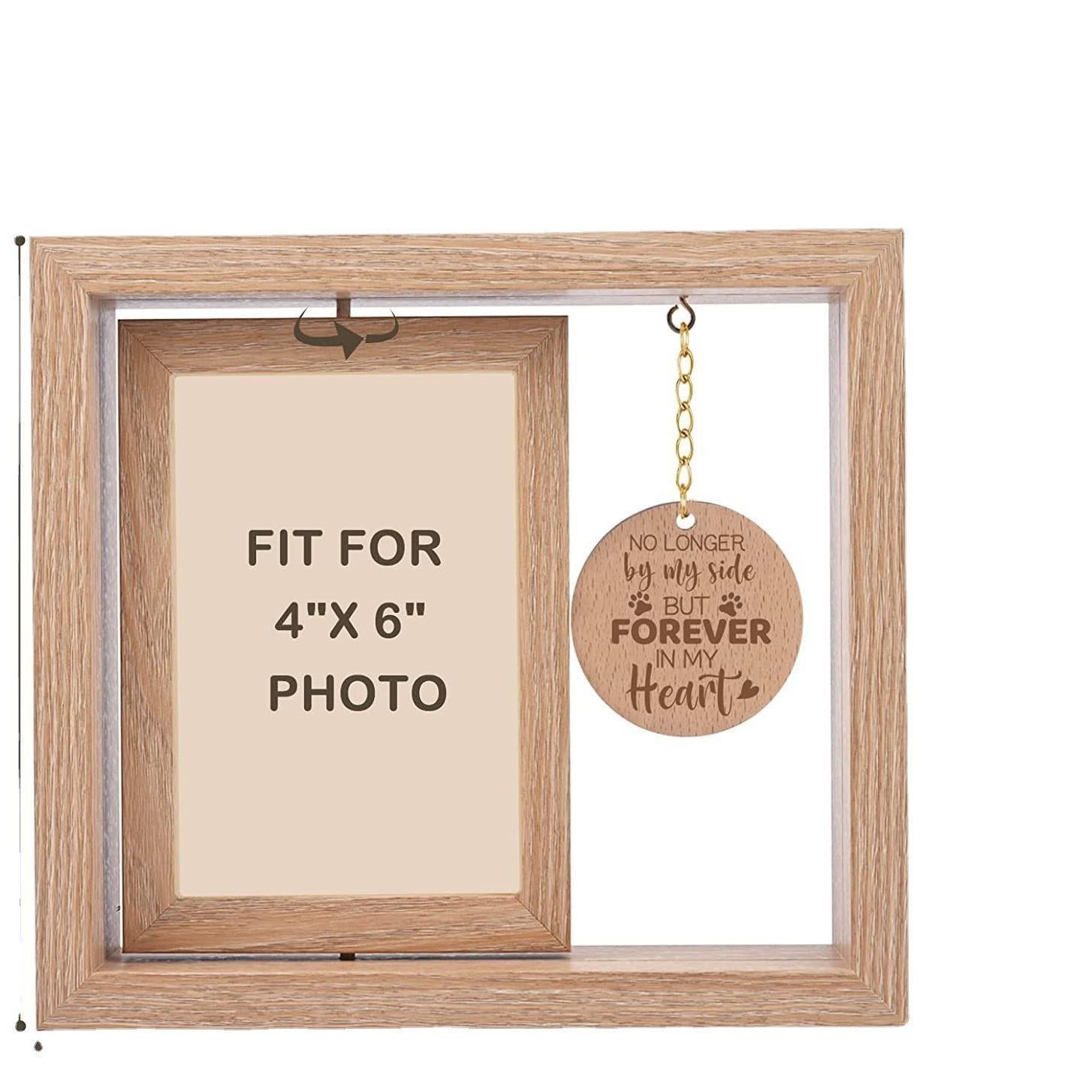 Solid wood photo frame desktop decoration – postcard photo display use