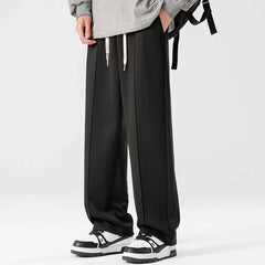 Loose Straight Casual Men's Clothing Pants