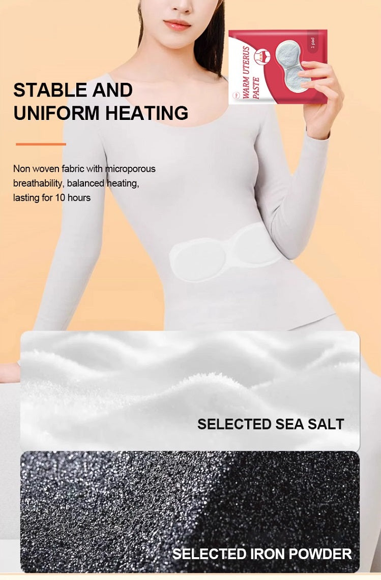 Adhesive Heat Patch Warmer Menstrual Hot Patches 10 - 12 Hour Self-heating Body Warm Patch