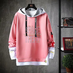 Spring Autumn Men's Hoodies Hip Hop Fashion Harajuku Streetwear Hoodie Men Casual Men Clothing Prind Long Sleeve Sweatshirts Men