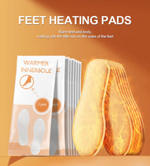 Long Lasting Safe Foot Warmer Hot Compress Patch Heating Insole - Male
